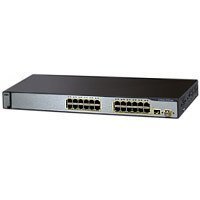 Cisco Catalyst 3750-24PS EMI - Commutateur - 24 ports - EN, Fast EN - 10Base-T, 100Base-TX + 2 x SFP (vide) - 1U - montable sur rack - empilable