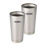 THERMOS �^��f�M�^���u���[2�Z�b�g �V���o�[ 400ml JMO-GP2THERMOS (�T�[���X)�ɂ��