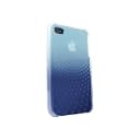 グラデーションが美しい iFrogz iPhone4 用 SWERVE ポリカのインナーとTPUアウターのダブル構造で耐久性も備わった ベビーブルー/ダークブルー色 IP4GSR-FBB/DBL Designed in USA