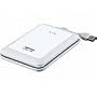 BUFFALO USB2.0�Ή� �ϏՌ��|�[�^�u��HDD TurboUSB�@�\���� 250GB �z���C�g HD-PSG250U2-WH