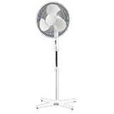  Floor Fan, 18 Pedestal, 25-3/4x25-3/4x44-54, Light Gray