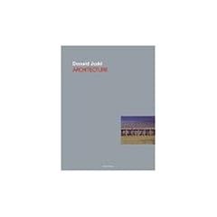 Donald Judd: Architecture