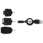 �O���[���n�E�X USB���W���[�P�[�u�� �R�l�N�^�t�ւ��}���`�^�C�v�g�я[�d�p GH-USB-3MP