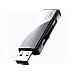I-O DATA USB 2.0/1.1�Ή� �t���b�V���������[�uToteBag Smart�v2GB �~���[�V���o�[ TB-AT2G/S