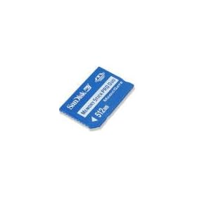 SanDisk Memori Stick PRO Duo 512MB SDMSPD-512-J60