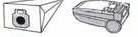  Sac aspirateur ZELMER, CURTISS, CLATRONIC, ELEXA VOX, DICAFF, EXPRESS, MONIX, SOLAC, BSK, UNIVERSAL