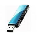 I-O DATA USB 2.0/1.1�Ή� �t���b�V���������[�uToteBag Smart�v2GB �^�[�R�C�Y�u���[ TB-AT2G/B