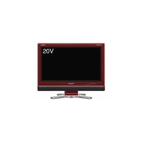 SHARP AQUOS 20V�^ �n��EBS�E110�xCS�f�W�^���n�C�r�W�����t���e���r LC-20D30-R ���b�h
