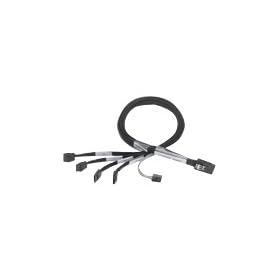 �A�_�v�e�b�N�W���p�� ����SCSI�P�[�u��0.5m�Amini SAS�~4 to (4) �~1 S-ATA fan-out cable / 2247000-R ACK-I-mSASx4-4SATAx1-SB-0.5m R
