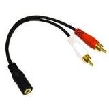  Cables To Go - 03182 - 3.5mm Stereo Female to RCA Male Y-Cable