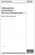 BS ISO/IEC 20000-2: 2005 Information Technology: Pt. 2: Service Management Code of Practice