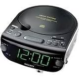  Sony ICF-CD815 AM/FM Stereo CD Clock Radio with Dual Alarm