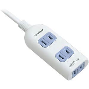 【クリックでお店のこの商品のページへ】パナソニック ザ・タップベーシックII(3個口 5m) WHA-2853WKP