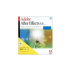 Adobe After Effects 5.5 ���{��� Windows�� �A�b�v�O���[�h��