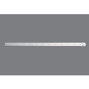 【クリックで詳細表示】シンワ シルバー仕上直尺 JIS1級 60CM