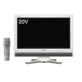 SHARP AQUOS 20V�^ �n��EBS�E110�xCS�f�W�^���n�C�r�W�����t���e���r LC-20D30-W �z���C�g
