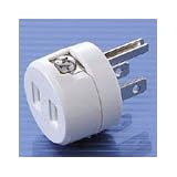 SANWA SUPPLY TAP-AD1R 2P-3P�ϊ��A�_�v�^�T�����T�v���C�ɂ��