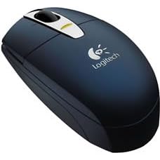 Logicool V-200BL V200 �R�[�h���X�m�[�g�u�b�N�}�E�X �_�[�N�u���[