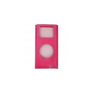 【クリックでお店のこの商品のページへ】BRIGHTON Color Leather Case for 2nd iPod nano(パールピンク) BI-2NCASE/PP: 家電・カメラ