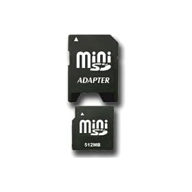 Transcend 512MB MINI SD CARD TS512MSDM