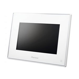 【クリックで詳細表示】パイオニア デジタルフォトフレーム 「HAPPY FRAME」 7インチ ホワイト HF-T730-W