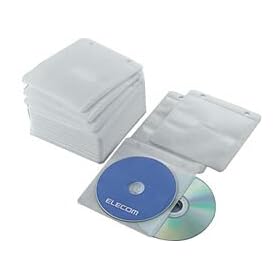 ELECOM CCD-019LWH �s�D�zCD/DVD�P�[�X