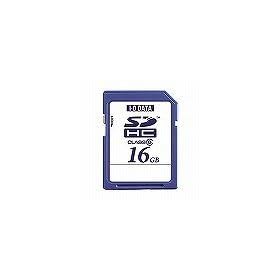 I-O DATA SDHC�������[�J�[�h 16GB �X�s�[�h�N���X:Class 6 SDH-S16G