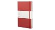 Moleskine Classic Red Notebook, Ruled Large