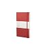 Moleskine Classic Red Notebook, Ruled Large