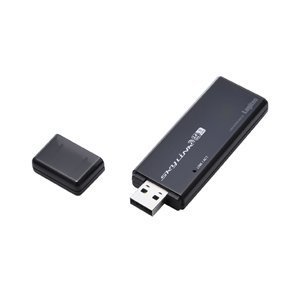 【クリックで詳細表示】Logitec 11n/a/g/b 300Mbps USB2.0/1.1無線アダプタ LAN-W300AN/U2