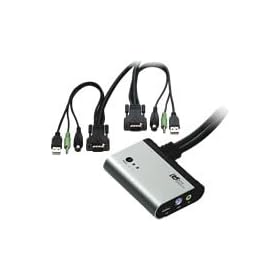 REX-KVM �p�\�R�������ؑ֊�N���X�C���^�[�t�F�C�X�ڑ��EAudio�Ή��P�[�u����̌^���f��PC2��ڑ��p REX-220CXA