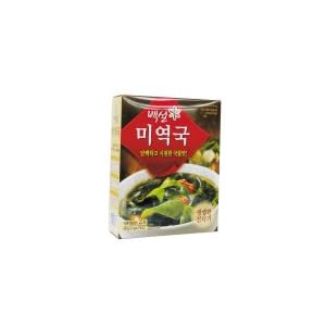 【クリックで詳細表示】CJ白雪 即席ワカメスープ 66g(2人前)■韓国食品■韓国加工食品■CJ