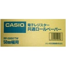 【クリックで詳細表示】CASIO RP-5860-TW レジ用ロール紙 20巻入