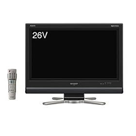 SHARP AQUOS 26V�^ �n��EBS�E110�xCS�f�W�^���n�C�r�W�����t���e���r LC-26D30-B �u���b�N