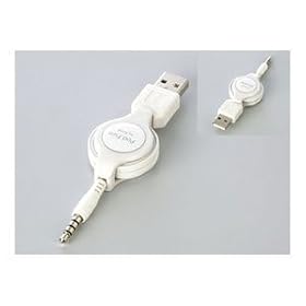 iBUFFALO Arvel iPod SHUFFLE�p �����P�[�u�� 80CM CIPOD28