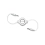 Belkin RETRACTABLE CAR STEREO CABLE(3.5mm/3.5mm: 5feet White color (1.5 meters)) F3X1773-4.5