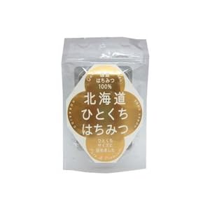 【クリックで詳細表示】クインビーガーデン 北海道ひとくちはちみつ(固形) 6粒(約23g)
