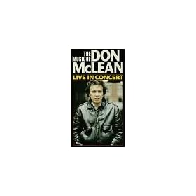 Music of Don Mclean: Live in Concert [VHS] [Import]