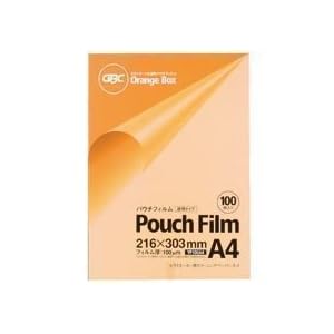 【クリックで詳細表示】アコ・ブランズ・ジャパン A4サイズ パウチフィルム YP100A4