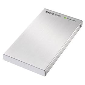 I-O DATA Mac&Win�Ή� �ϏՌ��V���R���W���P�b�g USB 2.0/1.1 �|�[�^�u���n�[�h�f�B�X�N 120GB HDP-U120S/M