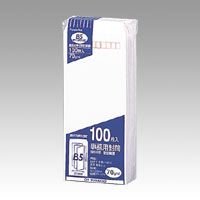 【クリックで詳細表示】クラフト封筒ホワイト 【長4】 PN-147W