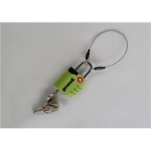 【クリックで詳細表示】TSAミニワイヤーLW10センチ＆トラベルパス(カーキ)セット グリーン