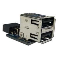 【クリックでお店のこの商品のページへ】世田谷電器 USB9pinポート変換 奥沢一丁目 AR-UPIPO-A: パソコン・周辺機器