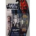 Hasbro �X�^�[�E�E�H�[�Y 2012 �N���[���E�E�H�[�Y �x�[�V�b�N�t�B�M���A �N���[���E�g���[�p�[ �t�F�[�YII�A�[�}�[/Star Wars 2012 The Clone Wars Action Figure CW2 Clone Trooper (Phase II Armor)�y���s�A���z