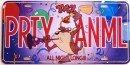  TAZ Party Animal License Plate (PRTY ANML)