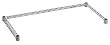 ���~�i�X 25�~���p �p�[�c ���~�i�X�X�`�[�����b�N �u�|�[���a25mm�v�R�̎��o�[120W (��121.5�~���s46cm) KWB-1245SL