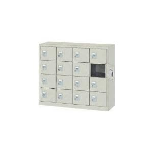 【クリックでお店のこの商品のページへ】トラスコ中山 (TRUSCO) シューズケース(棚なし) 【1050×380×880mm】 SC-16WK