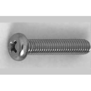 【クリックで詳細表示】鉄ニッケル (＋)ナベ小ねじ(全ネジ 2 X 4 【10000本入】： DIY・工具