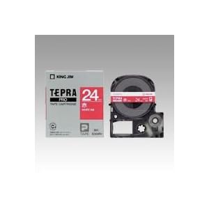 【クリックで詳細表示】KING JIM PROテープカートリッジ カラーラベル SD24R