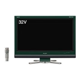 SHARP AQUOS 32V�^ �n��EBS�E110�xCS�f�W�^���n�C�r�W�����t���e���r LC-32D30-G �O���[��